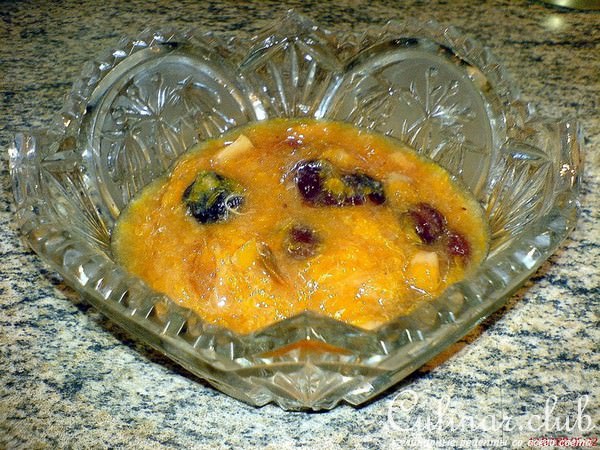 Джем из мандаринов и клюквы