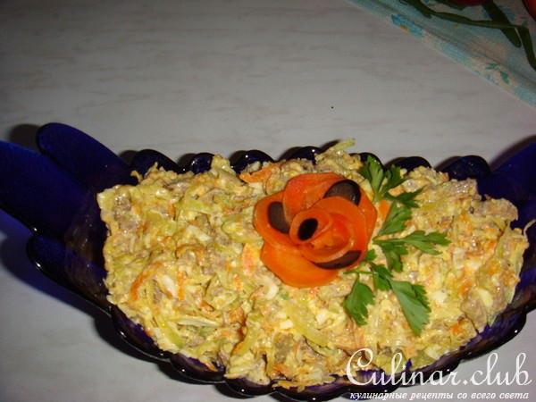Розы в салатах