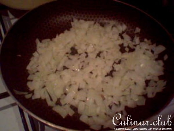 Спагетти с грибочками и сыром