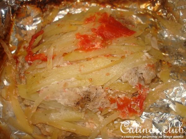 "Мясо в картошке"