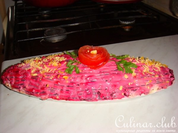 Розы в салатах