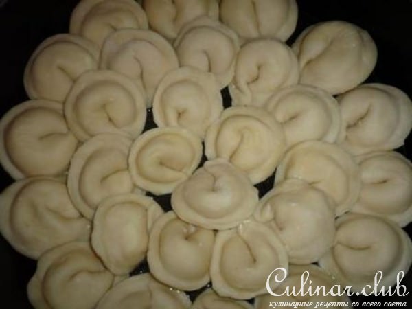 Вареники с фетой и козьим сыром