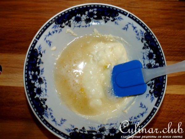 Торт-рулет "Снежок"
