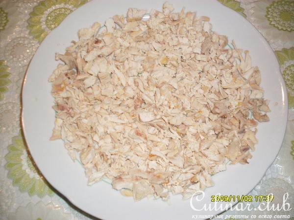 Салат "Лиса"