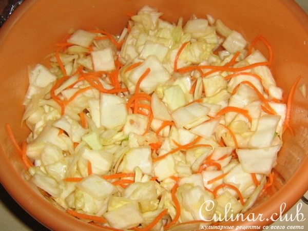 салат из капусты по корейски