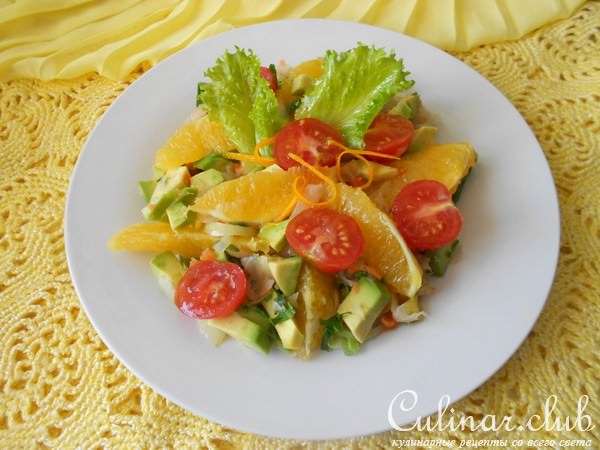 Салат "Экзотика"