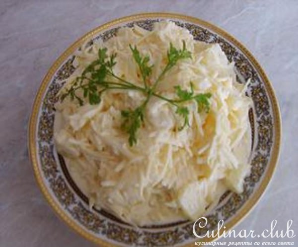 салат из ананасов