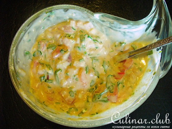 Куриная грудка под соусом