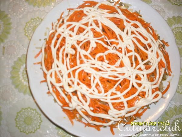 Салат "Лиса"