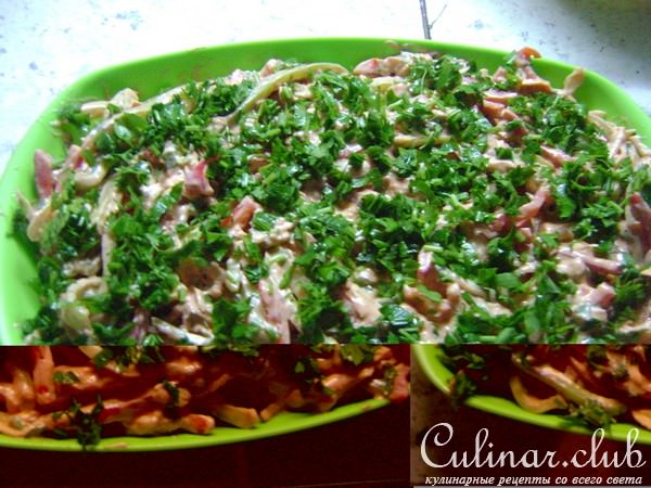 Салат из перца