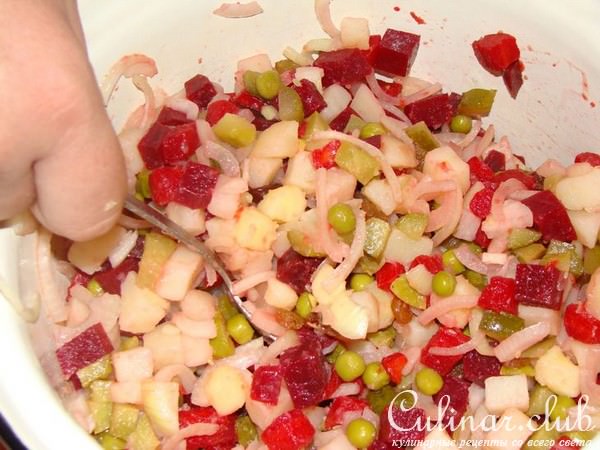 Винегрет по - французски