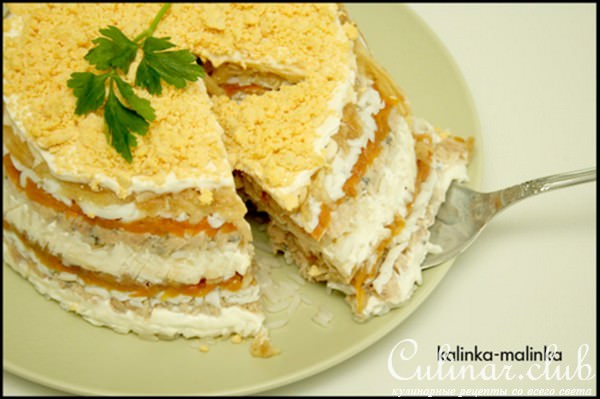 Салат "Мимоза" - сложный, но вкусный!