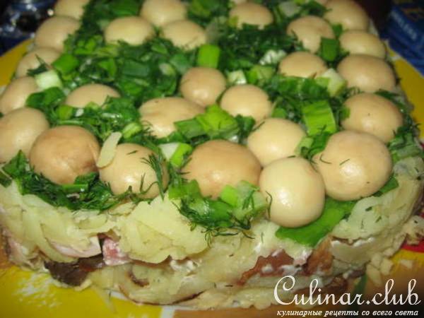 Салат "Грибная поляна"