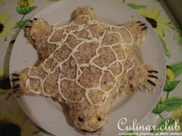 салат "черепаха"