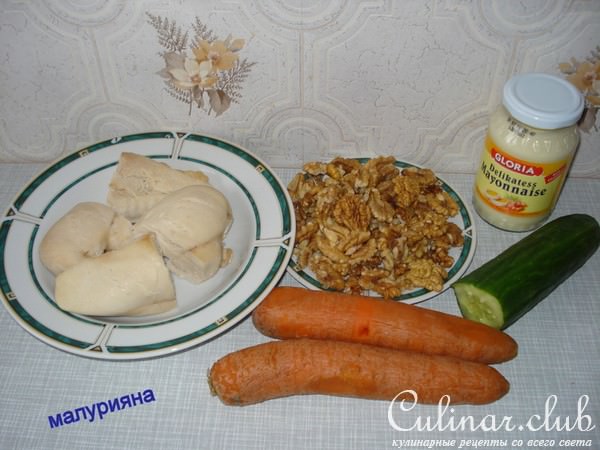 Салат " Ку-ка-ре-ку "