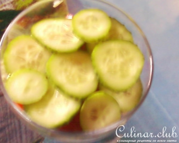 Салат"Разноцветие вкуса"
