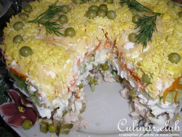 Салат "Ку-ка-реку"