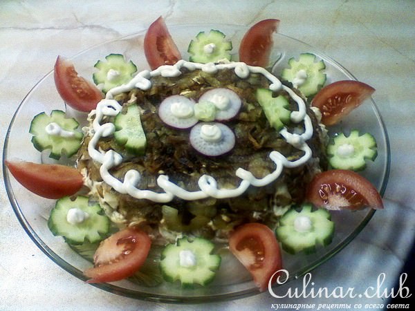 "ЛУКОВОЕ СЧАСТЬЕ" (салат-закуска)