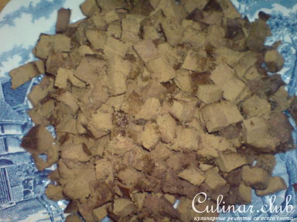 САЛАТ ИЗ ПЕЧЕНИ(вариант)
