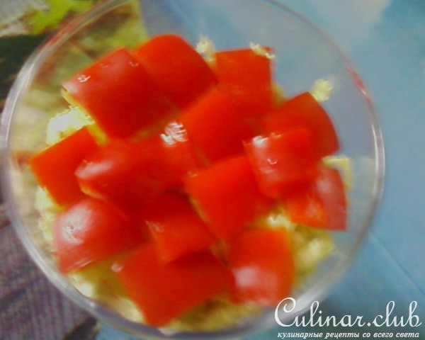 Салат"Разноцветие вкуса"