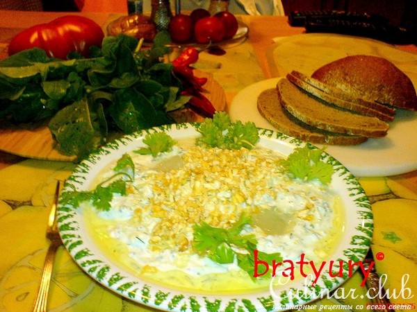 Салат "Снежанка"
