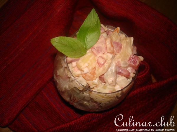 Винегрет с селедкой