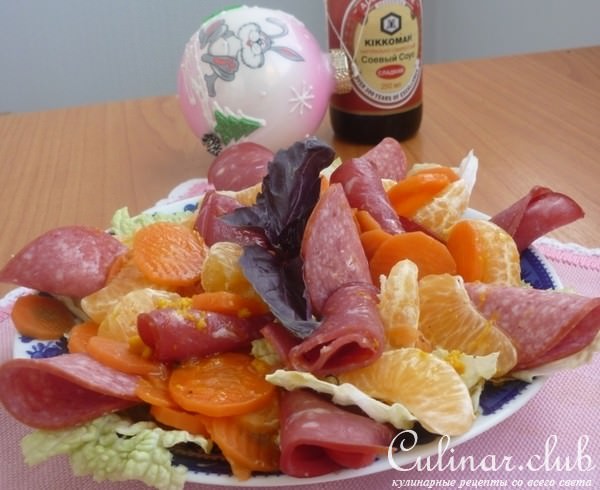 Новогодний салат для ушастых;)))