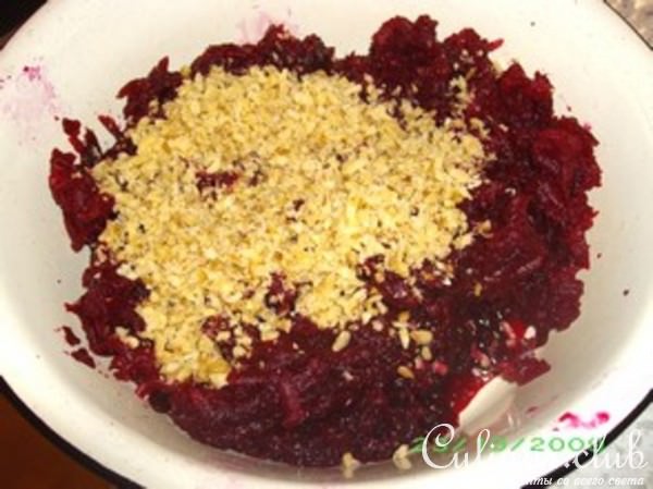 Салат свекольный (мой вариант)