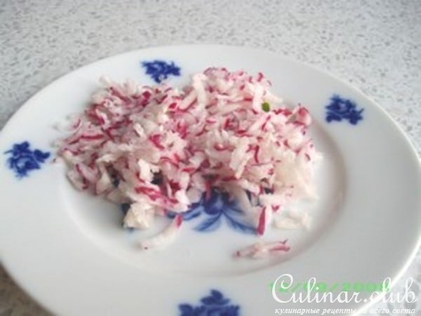 Салат из цветной капусты (вариант)