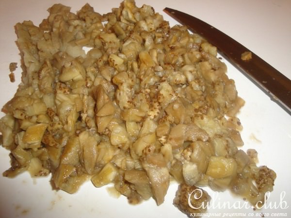 Салат из баклажан к шашлыку/рецепт выходного дня/