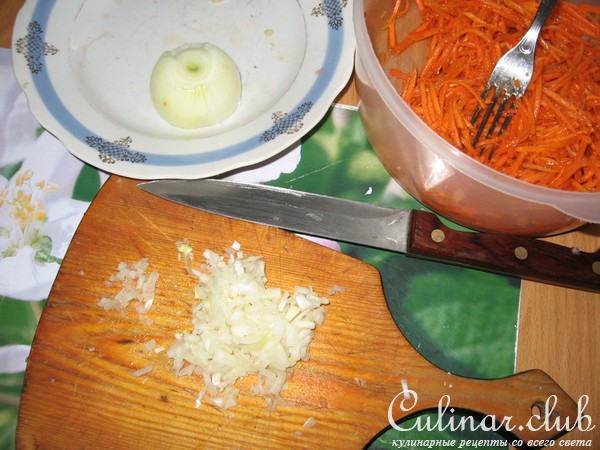 Хрустящая морковь "по корейски"(вариант)