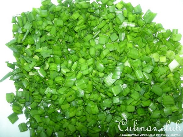 Луковая корзинка с картофельным салатом