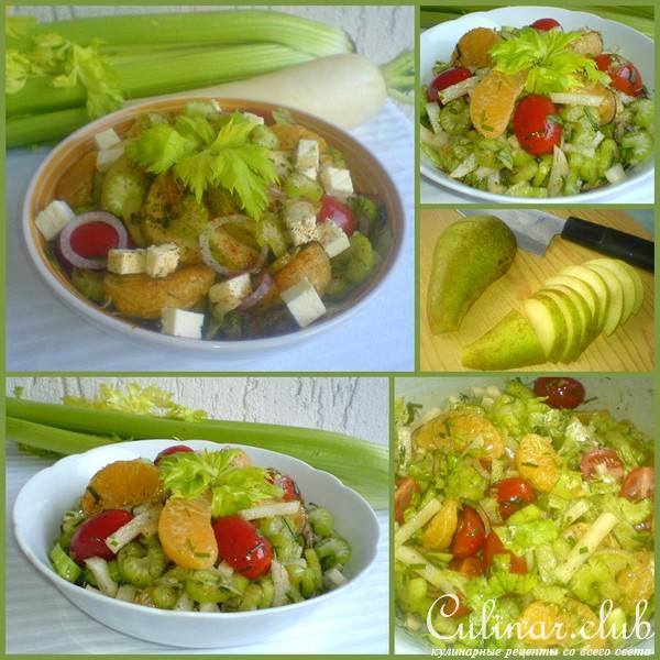 Салат сельдерейный "Вкус Лета"