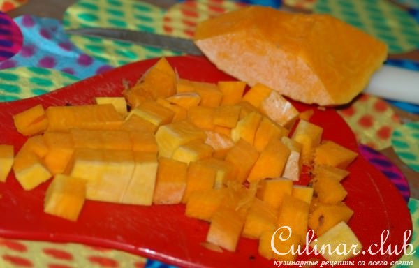 Осенний овощной салат (с тыквой, грибами и другими)