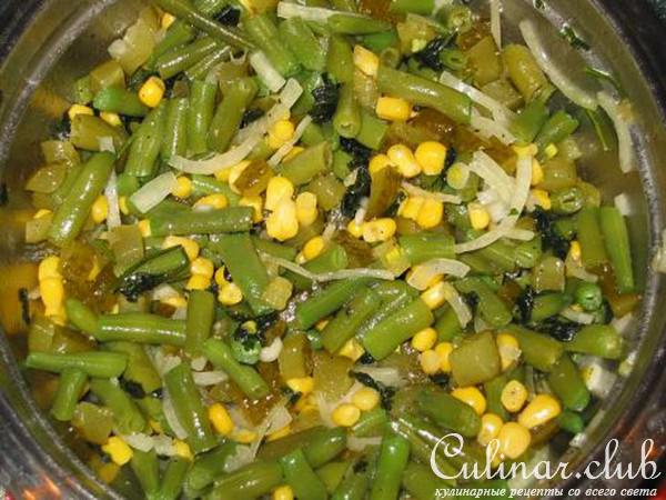 Салат из стручковой фасоли