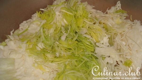 Салат из капусты Экзотика