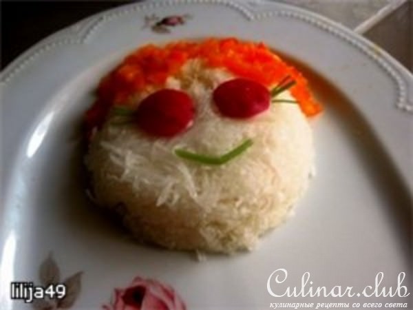 Овощной салат "Матрешка"
