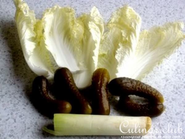 Грибной салат - замена "Оливье" (постный вариант)