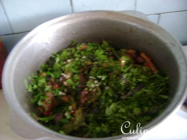 Баклажаны по корейски