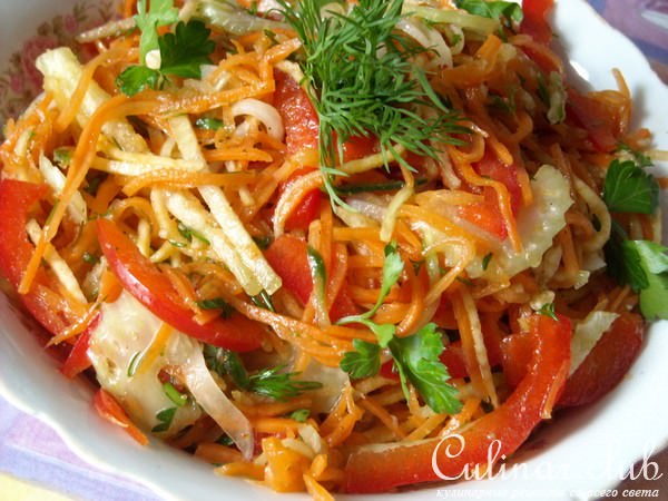 Мой вариант моркови по-корейски и вариация на тему