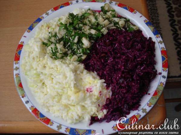 Салат ИНь-ЯН-ХРЕНь