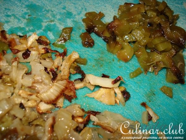 Салат из овощей и бобовых