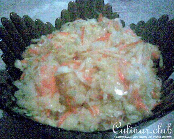 Салат из кольраби, моркови и яблок