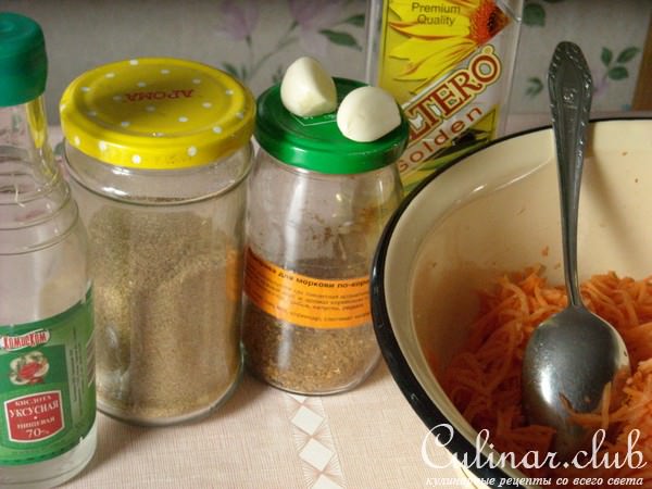 Мой вариант моркови по-корейски и вариация на тему