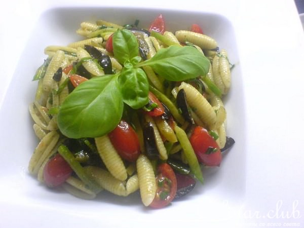 салат с ракушками!
