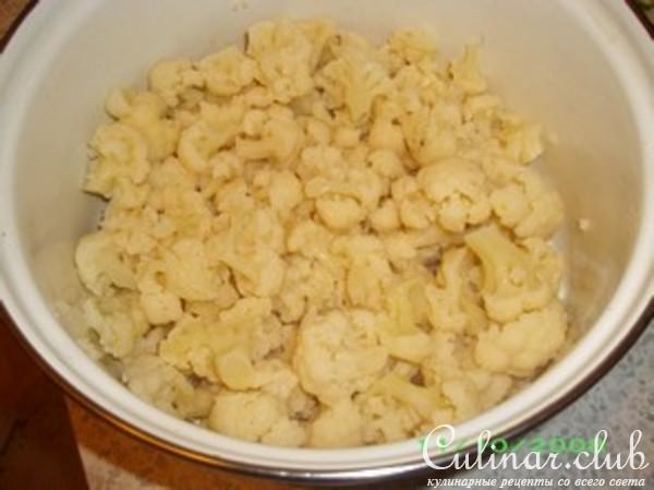 Салат из цветной капусты с лимоном
