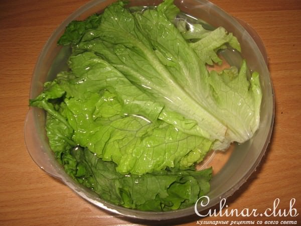 Салат Цезарь(мой вариант)