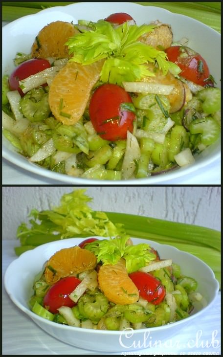 Салат сельдерейный "Вкус Лета"