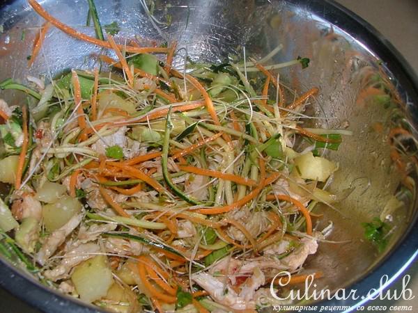 Индонезийский картофельный салат