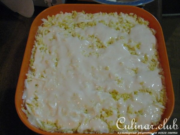Салат " Грибная поляна " с курицей